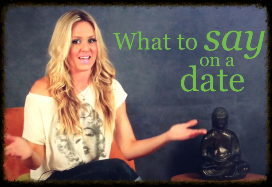 what to say on a date
