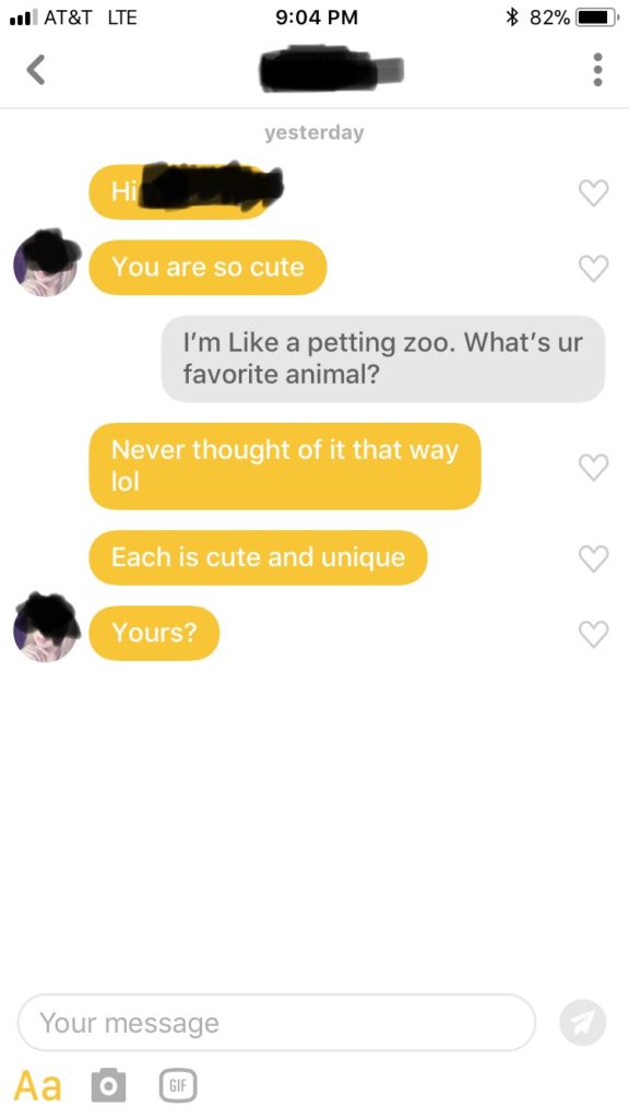 how to respond to a woman's first message on bumble
