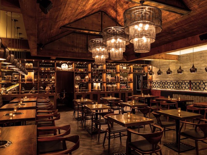 Drunken Dragon Interior - Miami 3rd Date Ideas