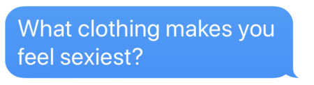 Flirty text message to send a woman