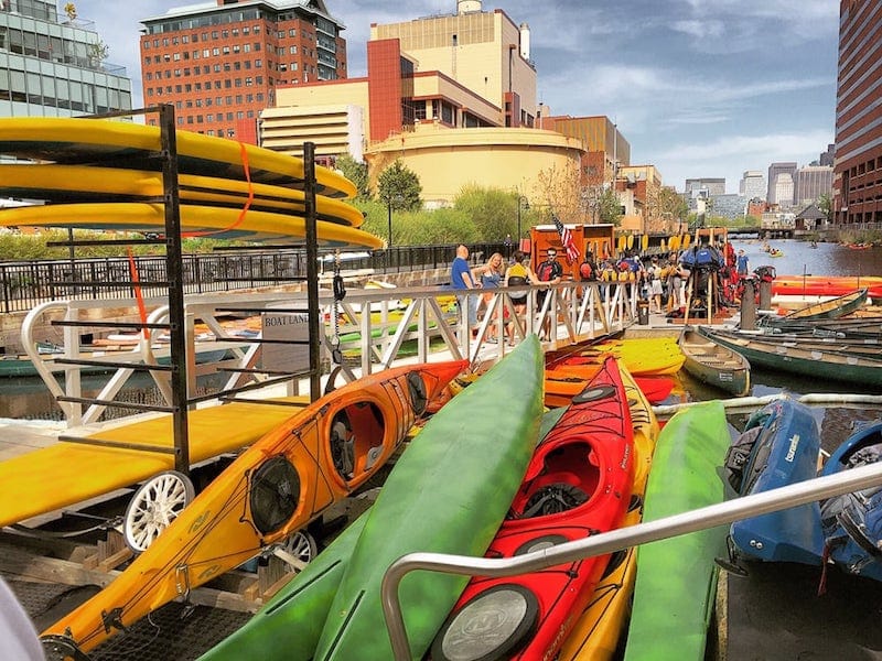 Charles River Kayak Date Boston