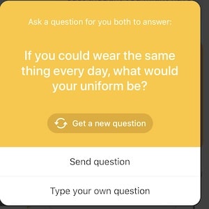 if you could wear the same thing every day, what would your uniform be?