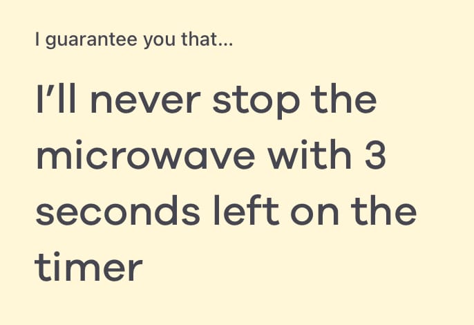 i guarantee you that