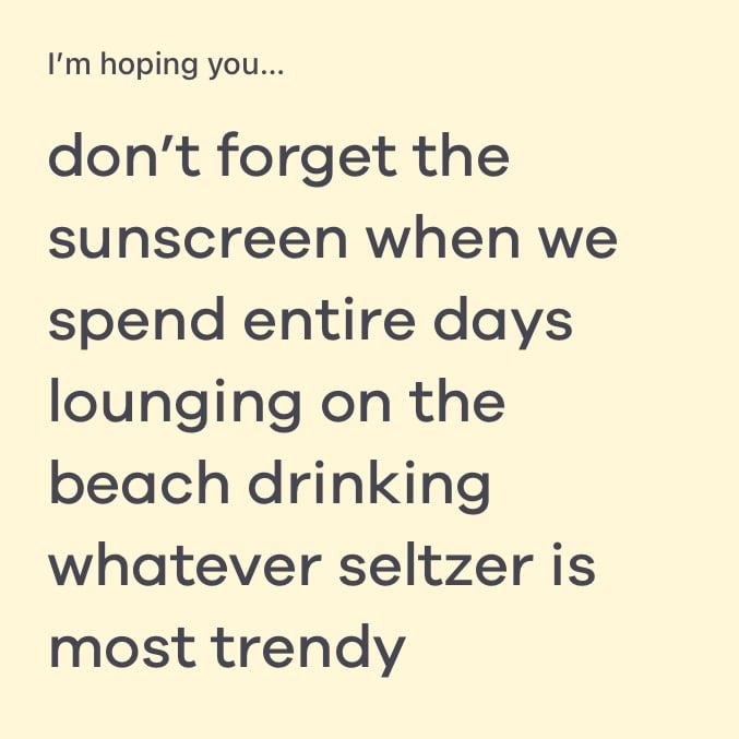 i'm hoping you bumble