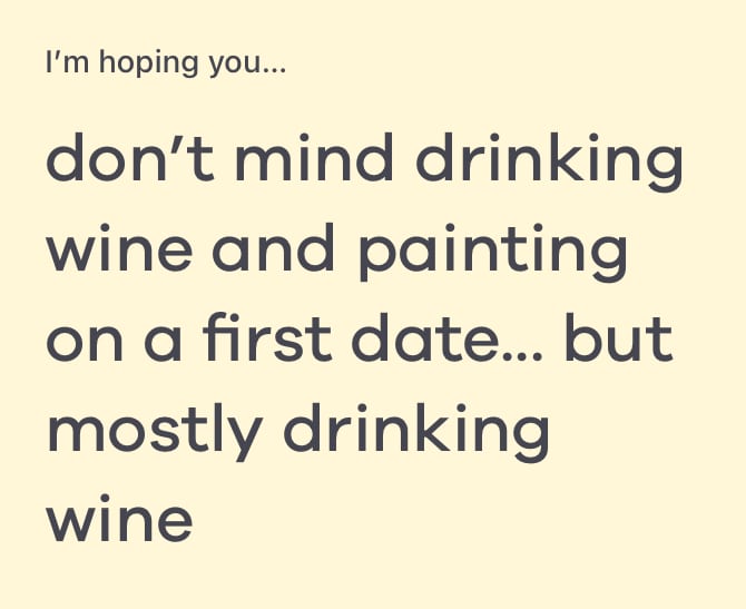 i'm hoping you bumble