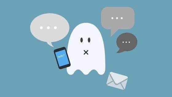 how to respond to ghosting