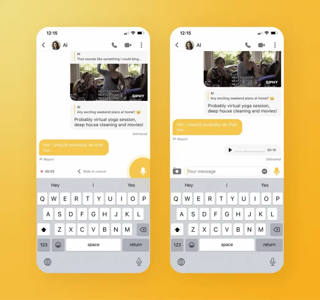 bumble audio note