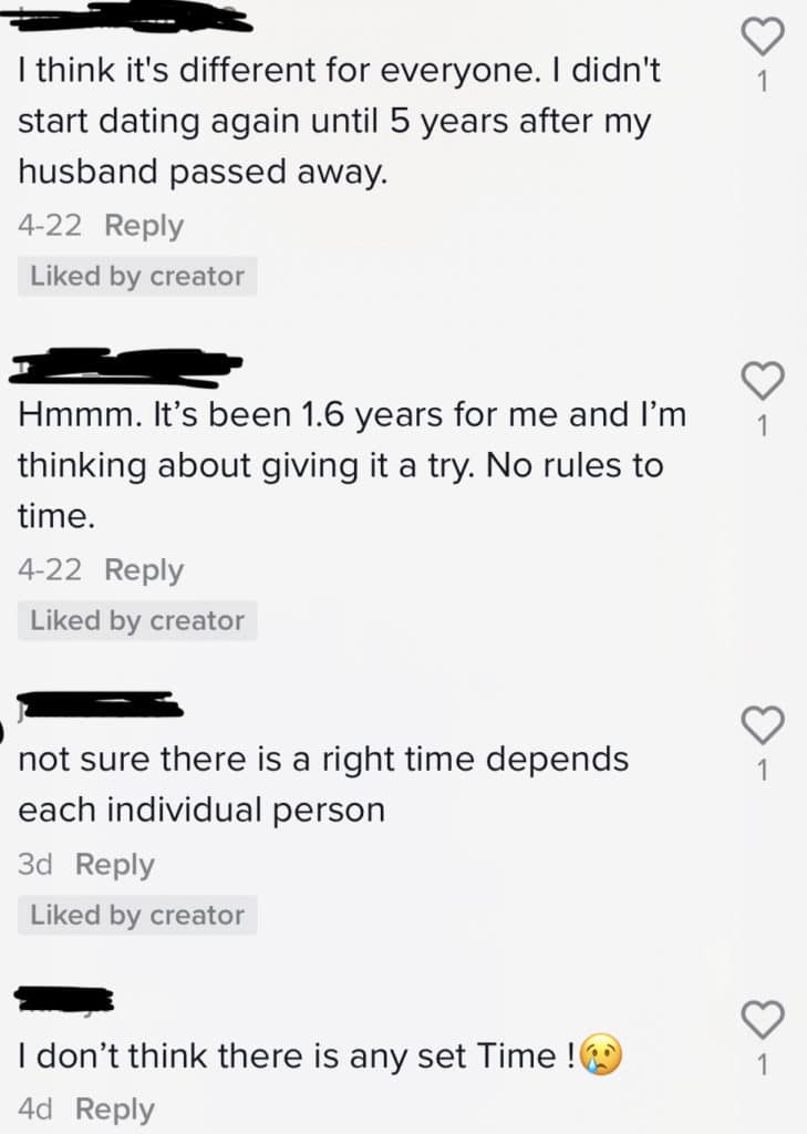 how long should i wait to date after my wife dies