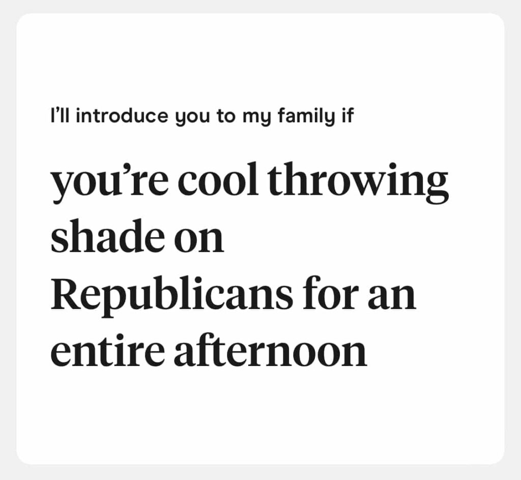 best hinge prompt responses