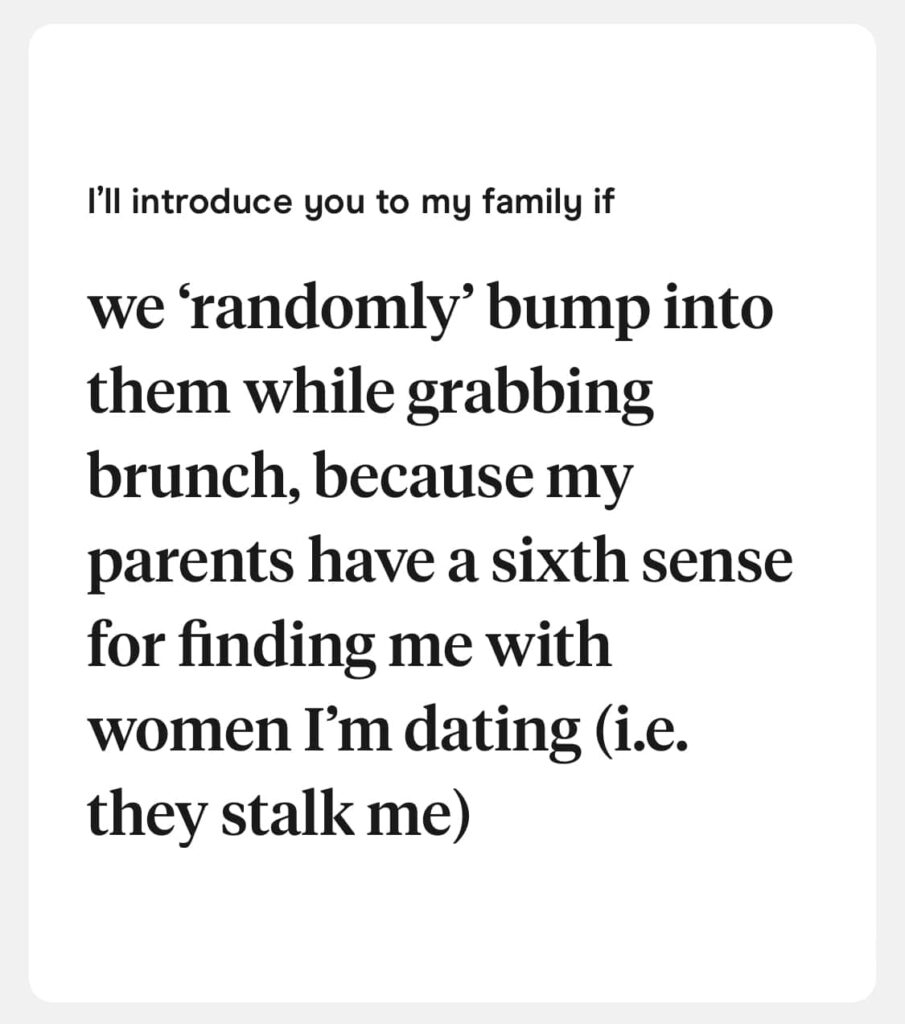 best hinge prompt responses