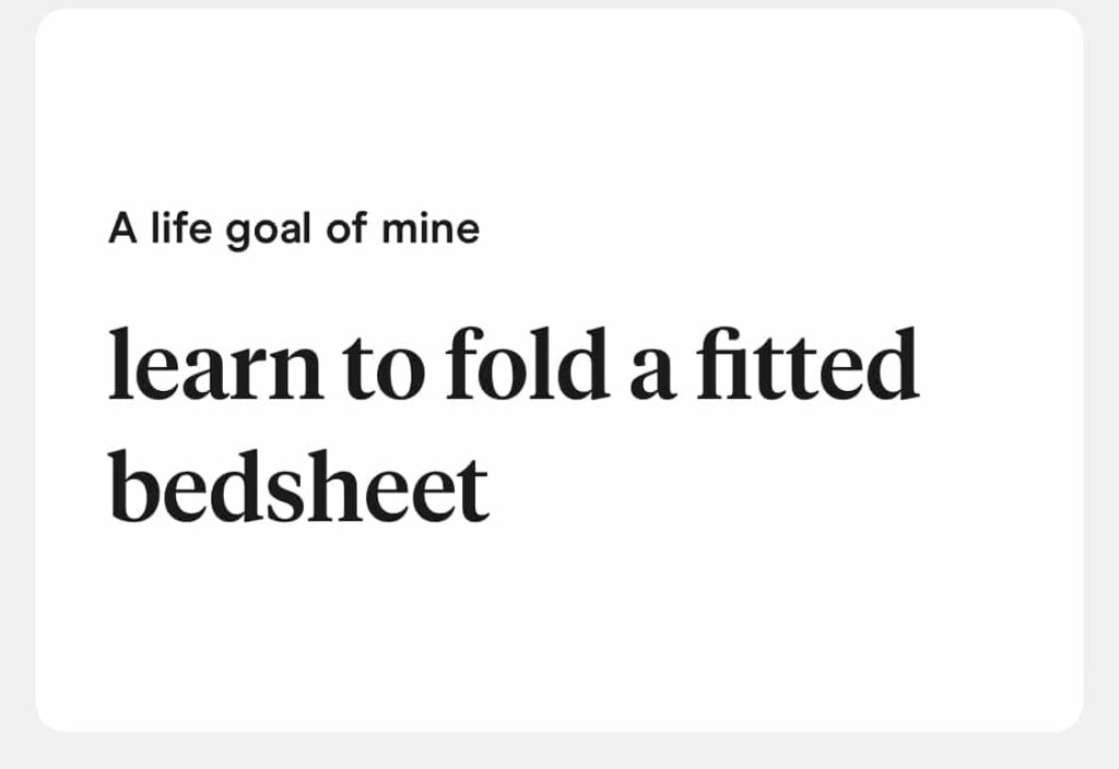 a life goal of mine hinge