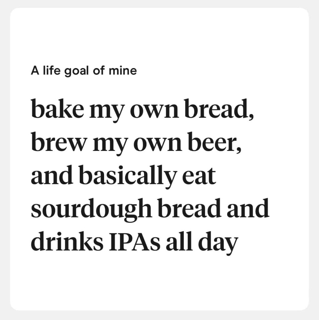 a life goal of mine hinge