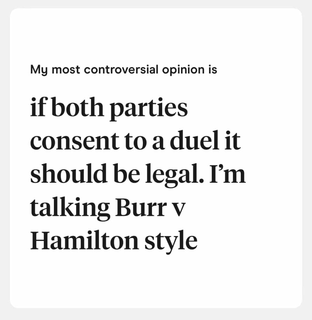 my most controversial opinion is