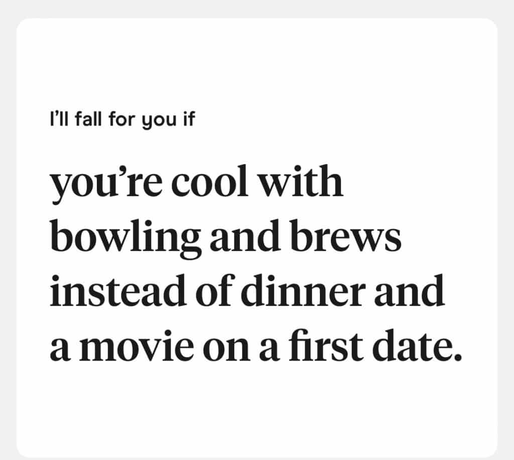 i'll fall for you if hinge