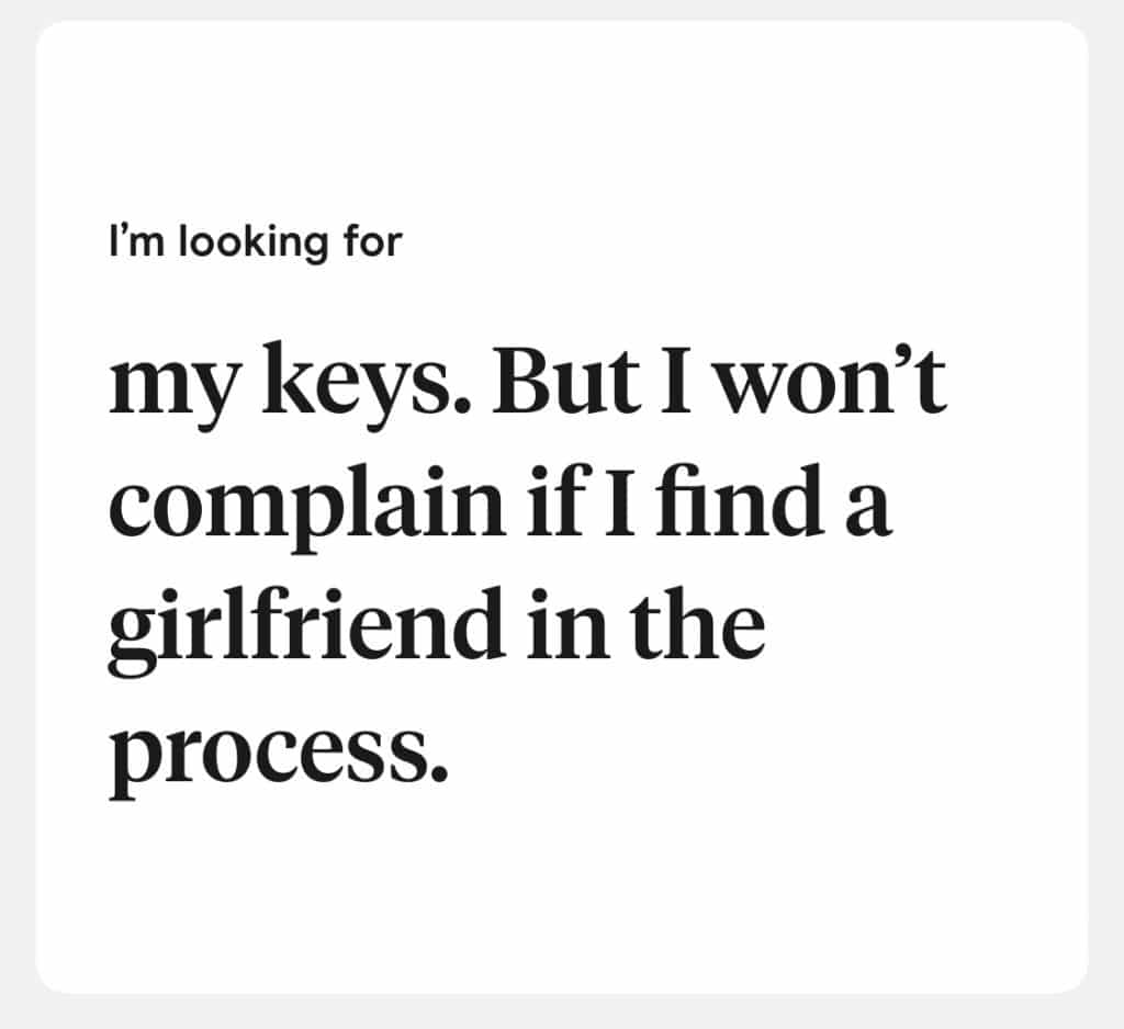 what are you looking for in a relationship