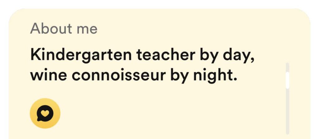 bumble best compliments