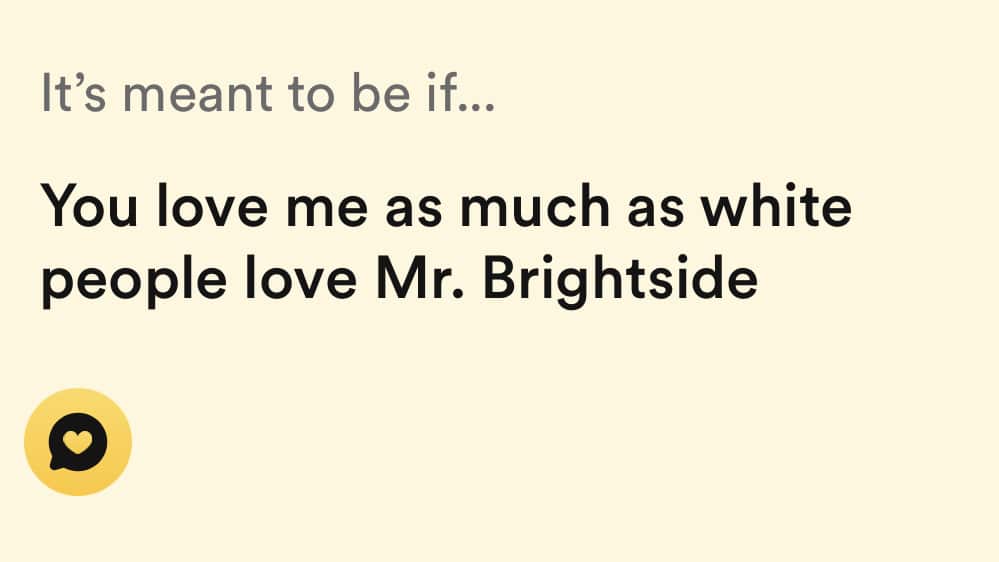 bumble best compliments