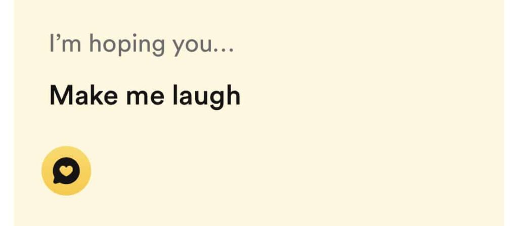 bumble best compliments